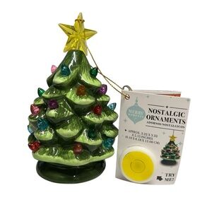 Merry Moments Nostalgic Christmas Tree Ornament